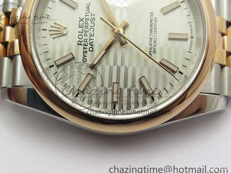 0123 TravelReady DateJust 36 SS RG 126201 BP Maker 1:1 Best Edition Silver Dial on Jubilee Bracelet 2506